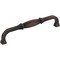 Jeffrey Alexander 160 mm Center-to-Center Brushed Oil Rubbed Bronze Audrey Cabinet Pull 278-160DBAC - alternate 1
